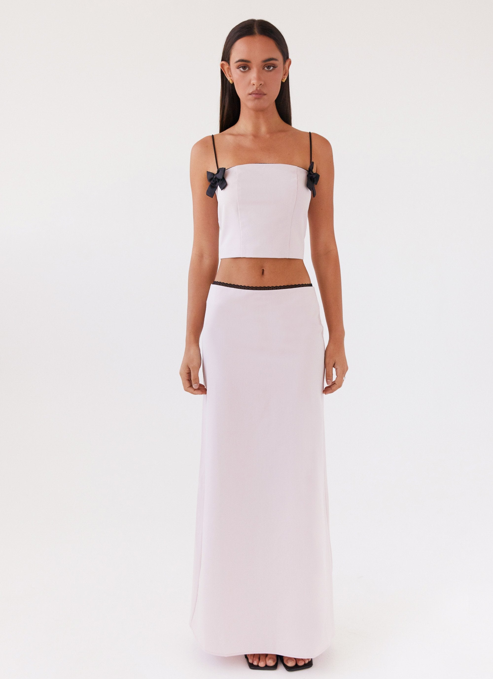 Rushing Back Maxi Skirt - Mauve – Peppermayo UK